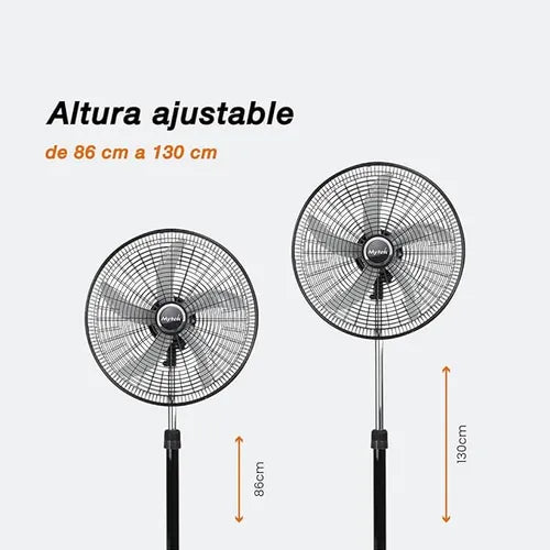 Ventilador 3 en 1 pedestal-pared-piso.